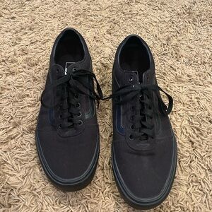 Mens black Vans